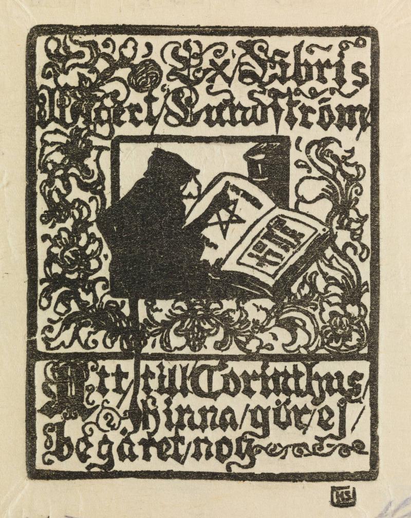 Exlibris - Wigert Lundström