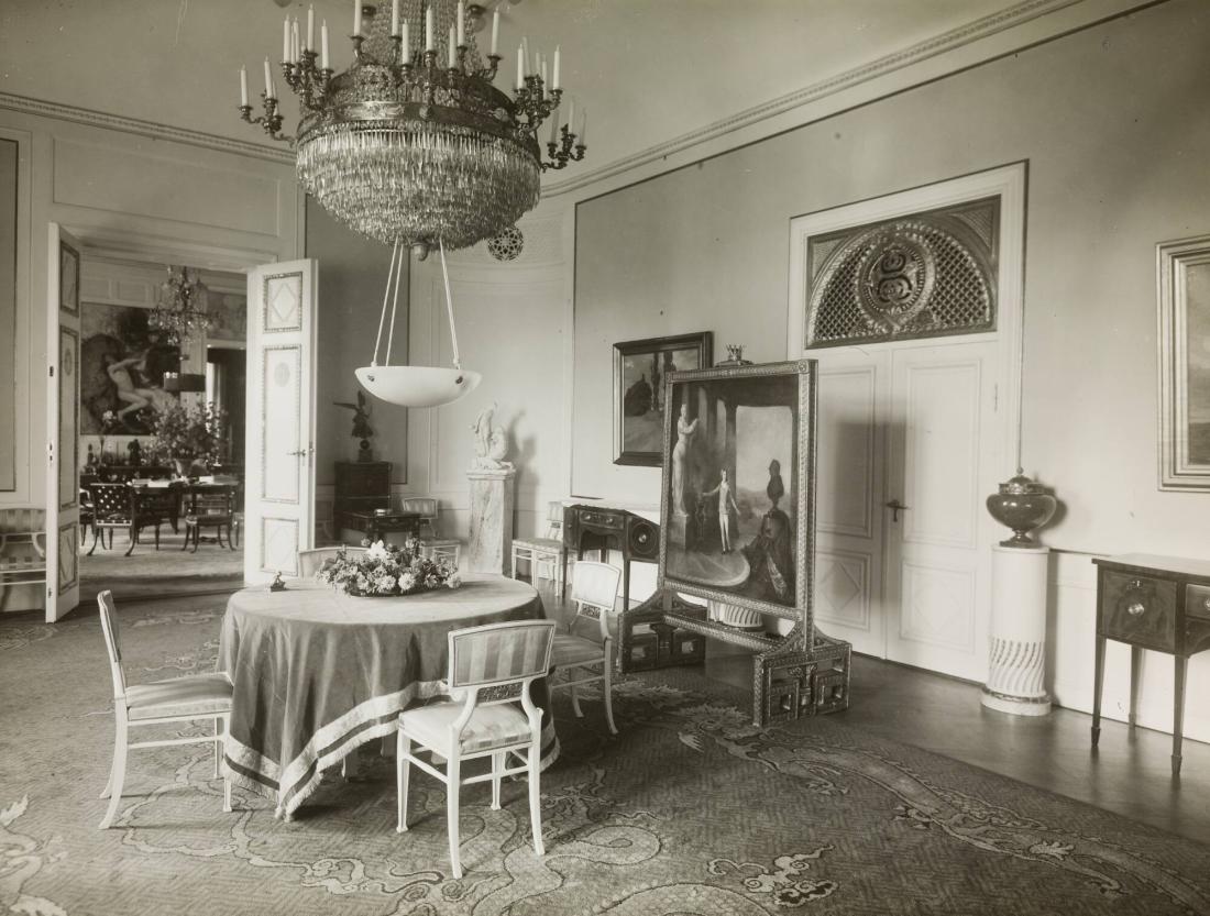 Prins Eugens slott på Valdemarsudde. Matsalen