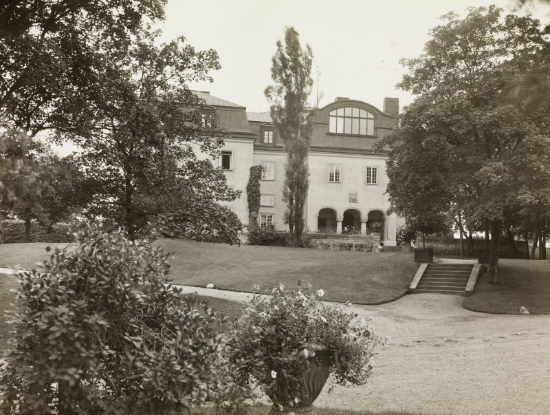 Prins Eugens slott på Valdemarsudde. Norra fasaden