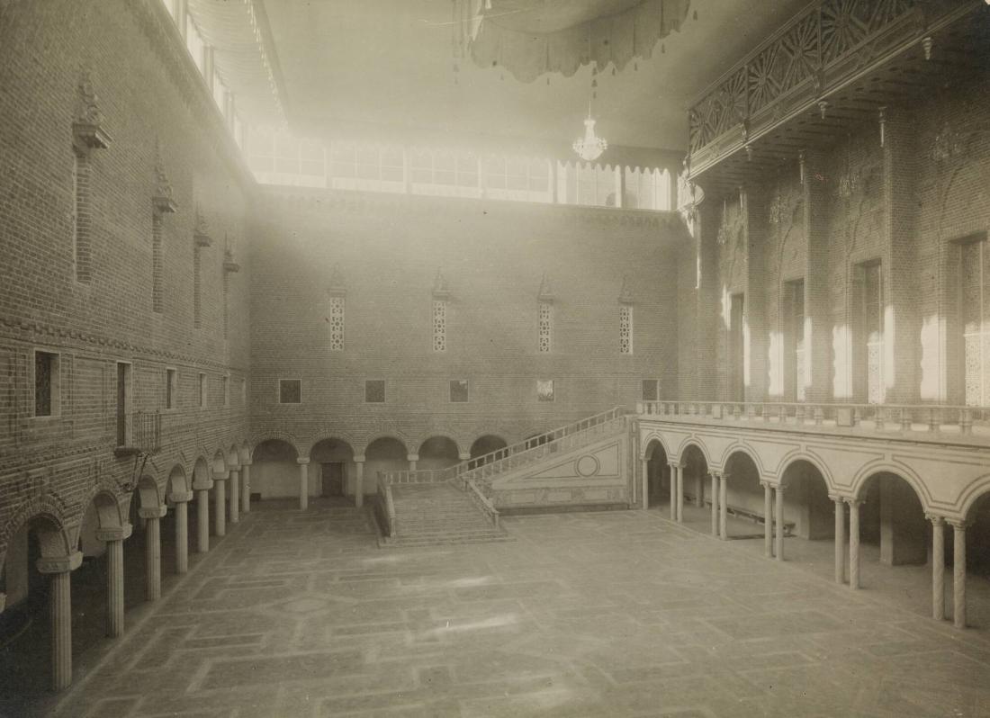 Stockholm: Blå Hallen i Stadshuset