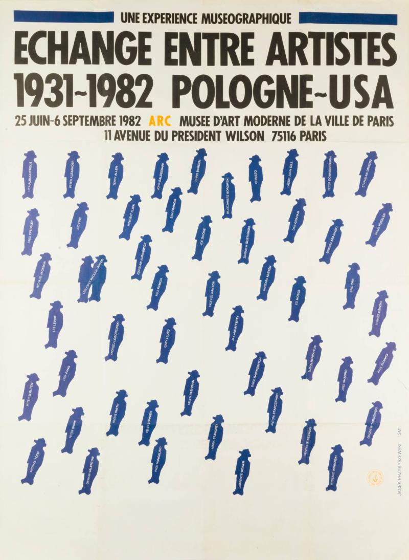 Une Expérience Muséographique Échange Entre Artistes 1931 - 1982 Pologne - USA