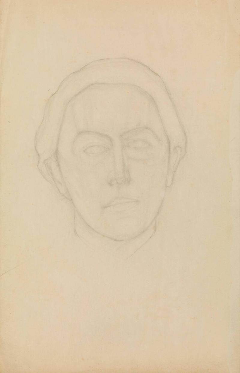 Porträtt av André Breton