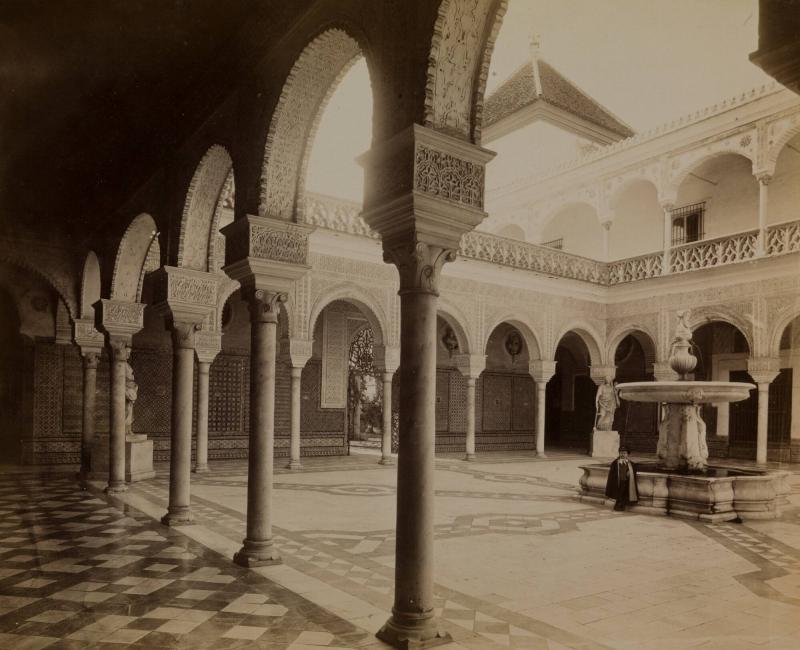 Sevilla: Galeria del patio de la casa de Pilato