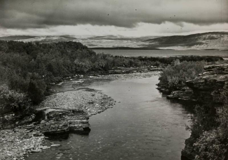 Lappland: Motiv från Abiskojokk