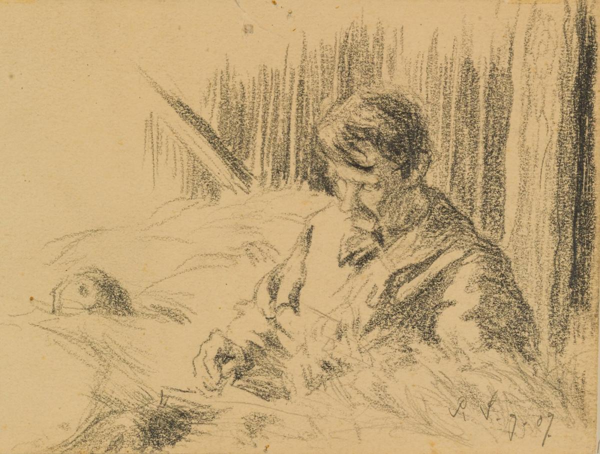 Konstnären J.E Stenström