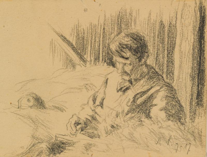 Konstnären J.E Stenström