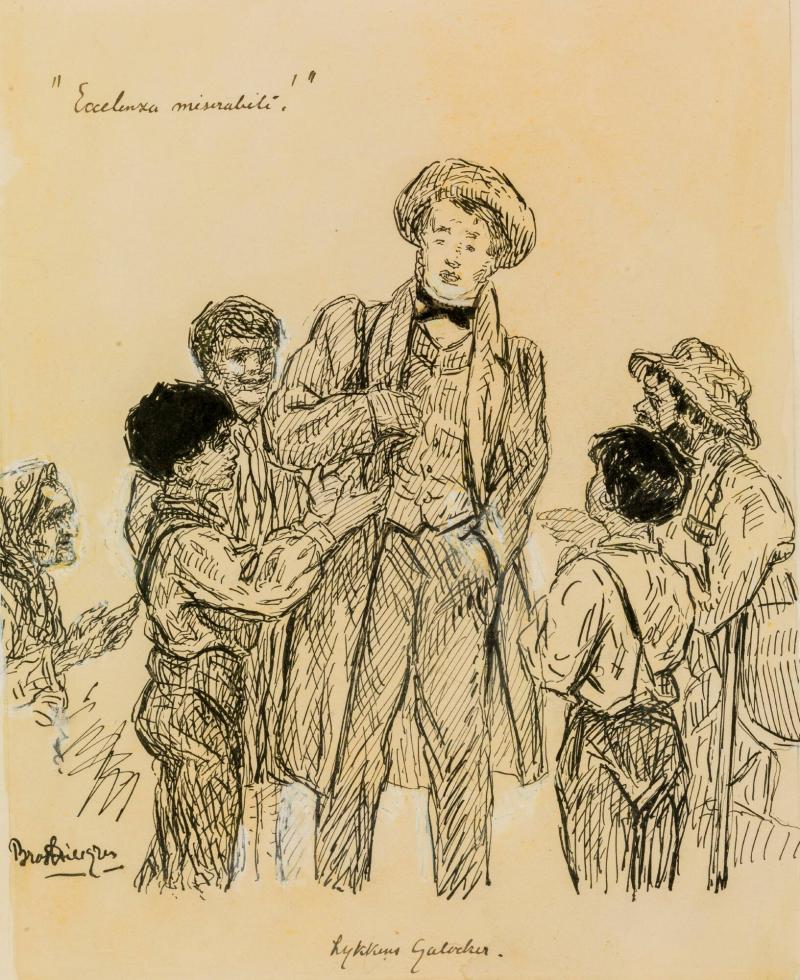Eccelenza miserabile. Ill till H.C Andersens 'Lyckans galoscher'