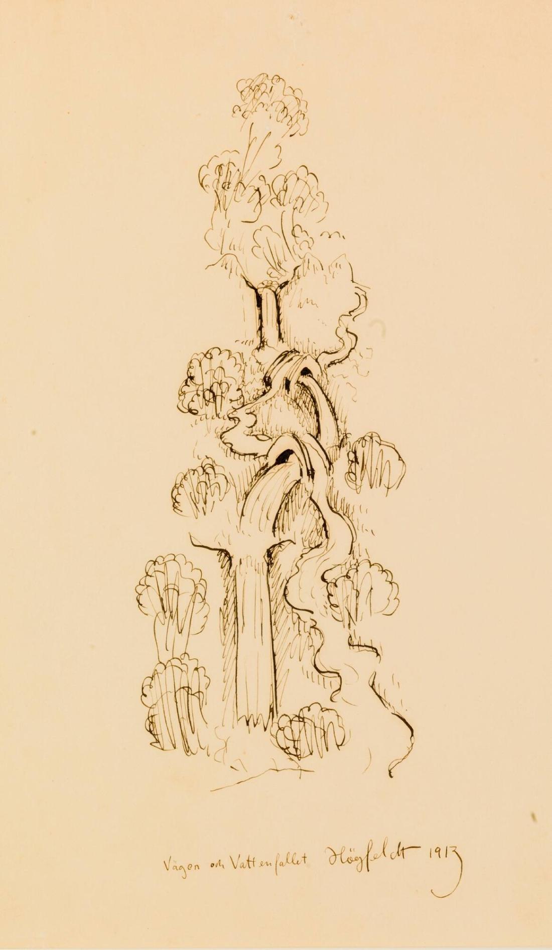 Vägen till vattenfallet (1913)