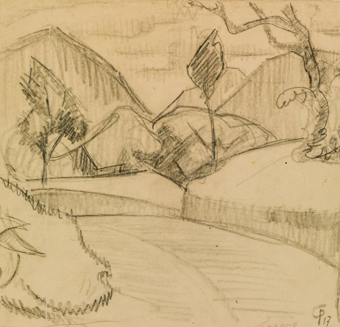 Landskap, Lugano 1917