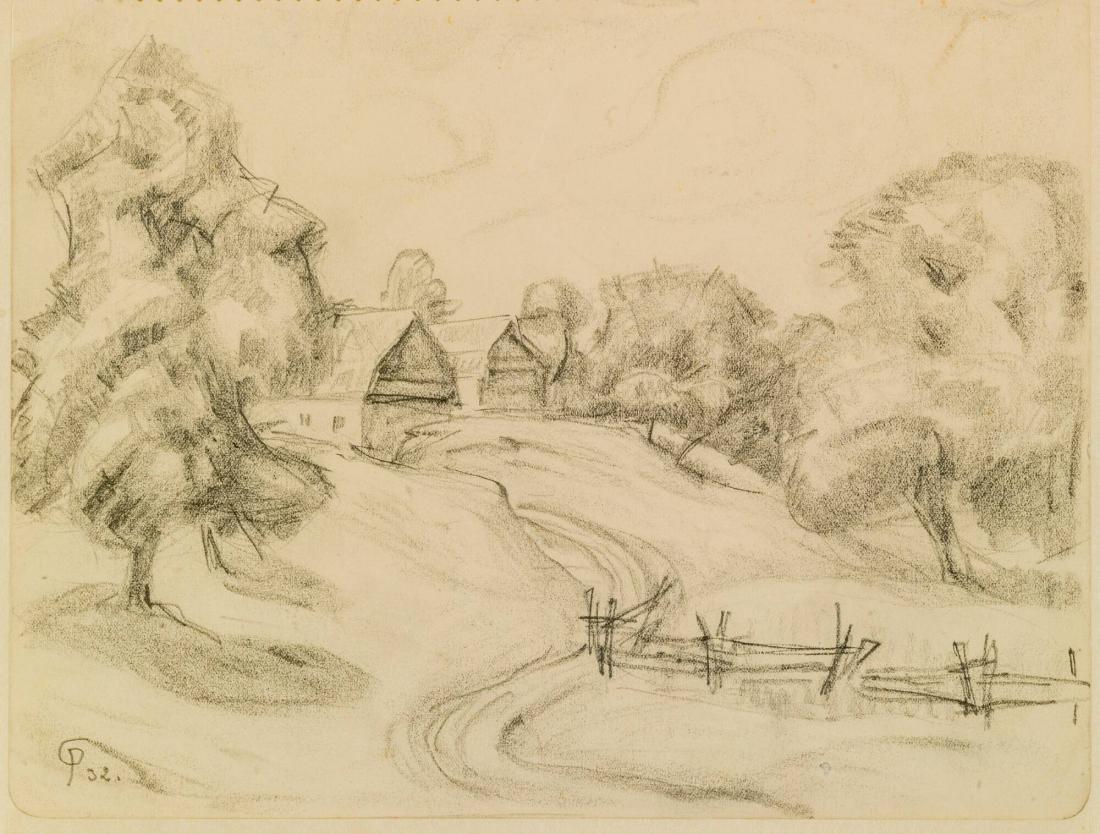 Landskapsstudie från Wörthersee (Kärnten), 1932