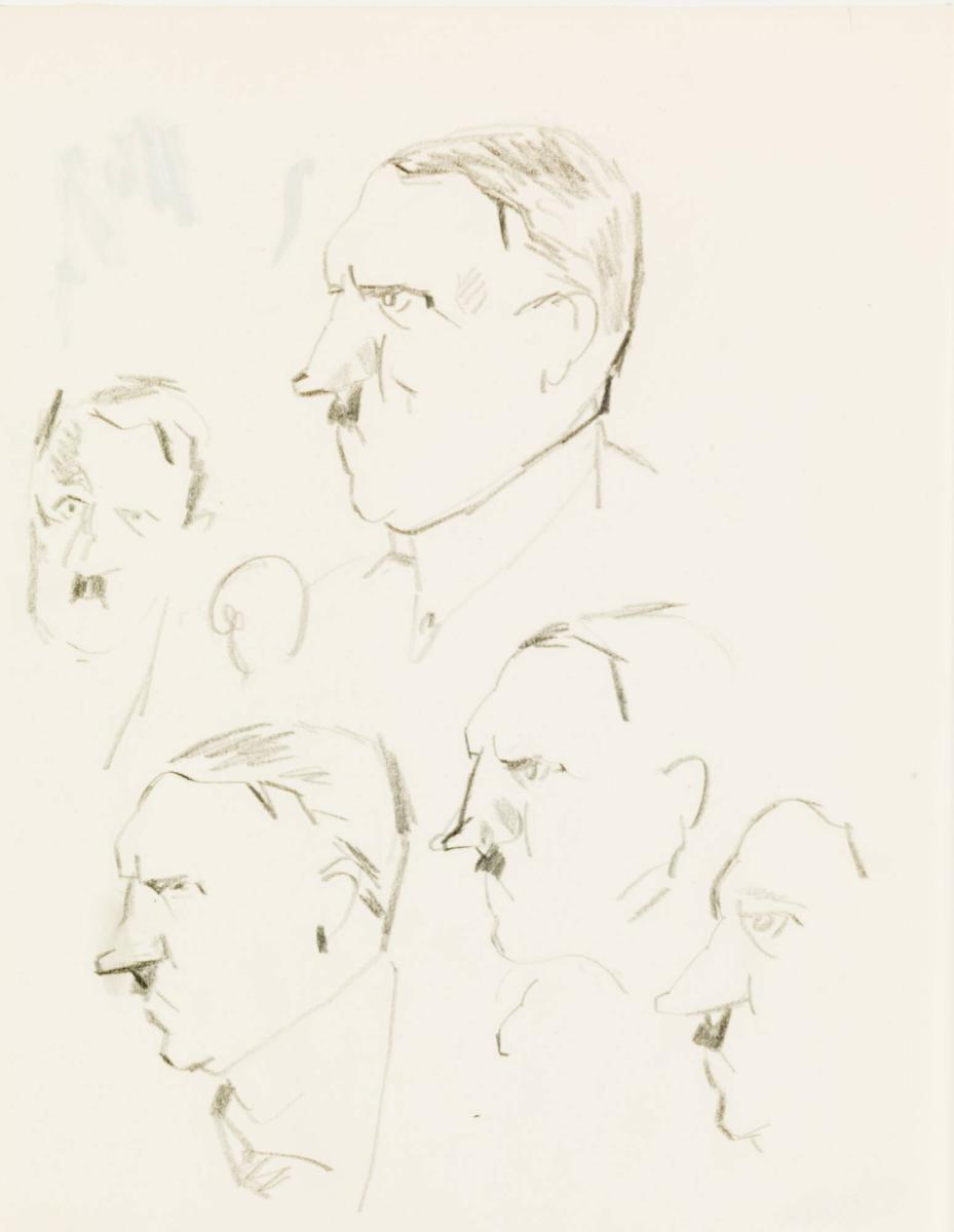 Hitler, skissboksblad