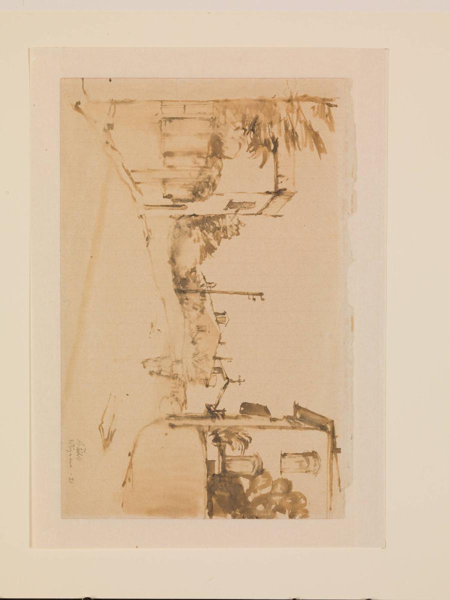 Gatumotiv från Settignano