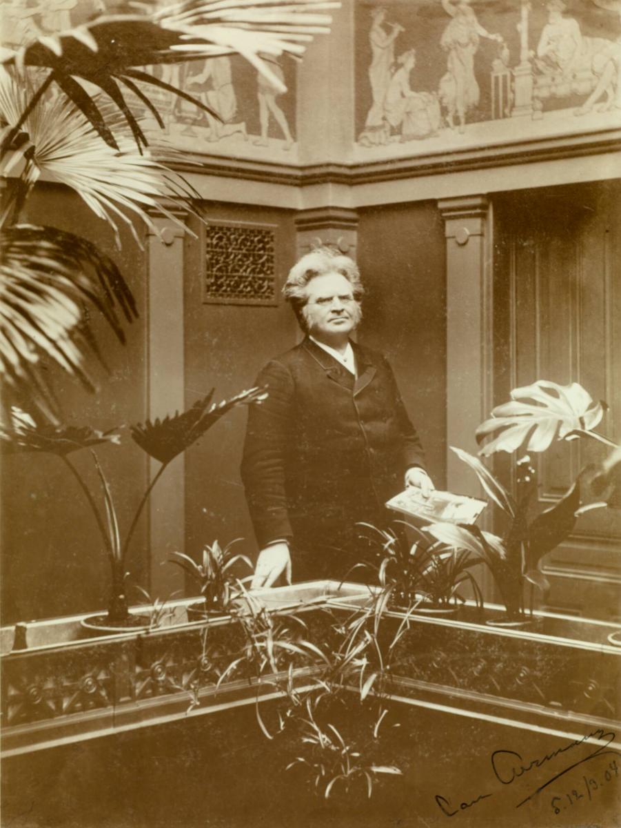 B B i Stockholm 1888 i Professor C Curmans villa