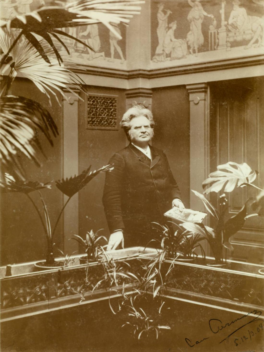 B B i Stockholm 1888 i Professor C Curmans villa