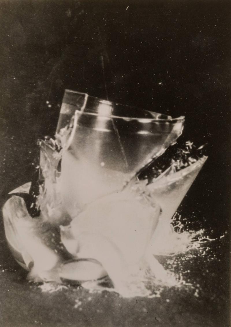 Glass of Milk Breaking