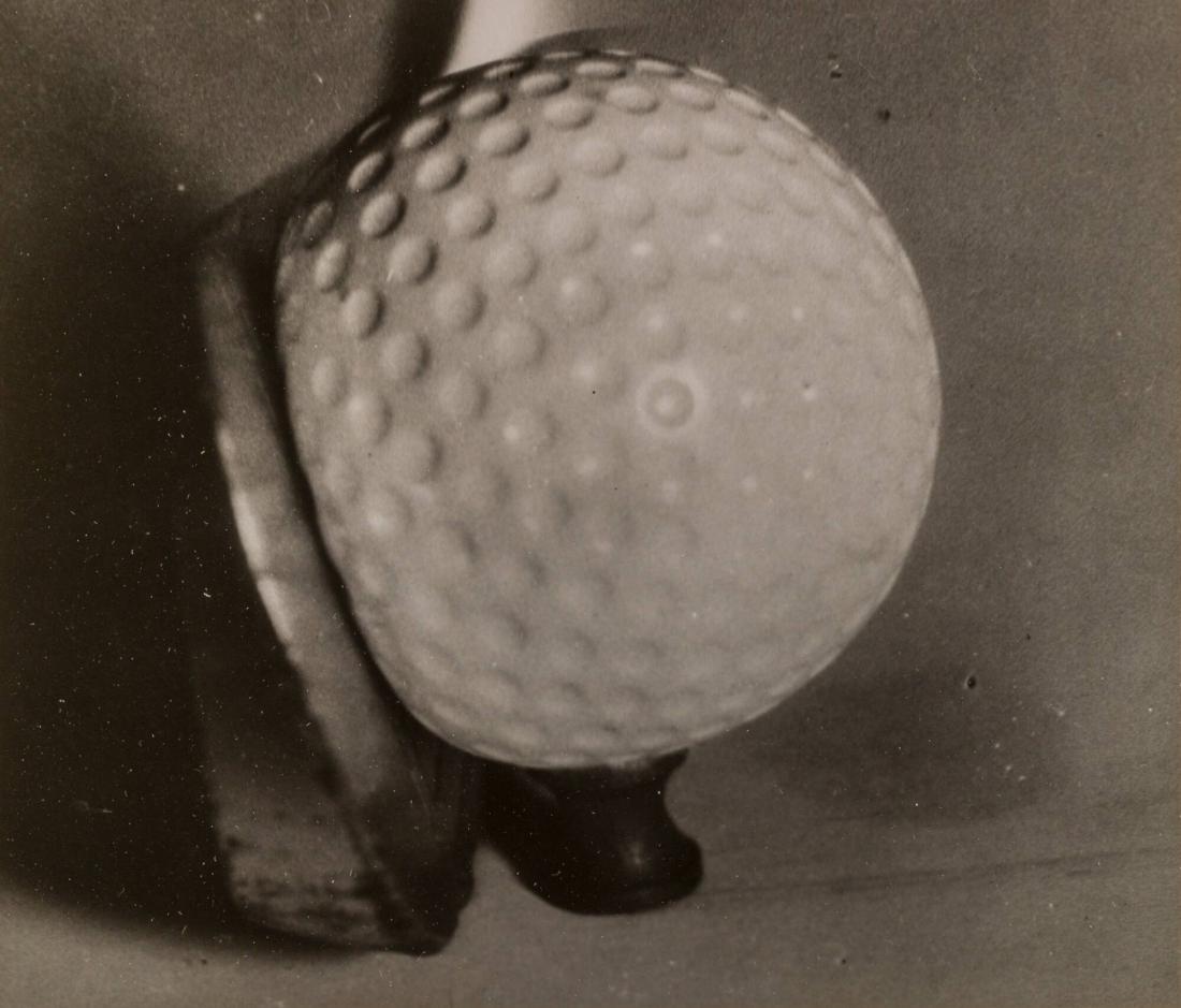 Golf Ball at Moment of Impact