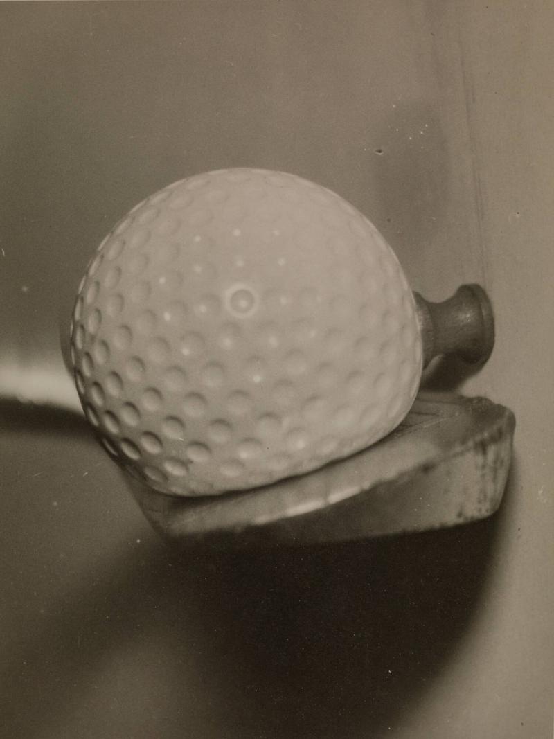 Golf Ball at Moment of Impact