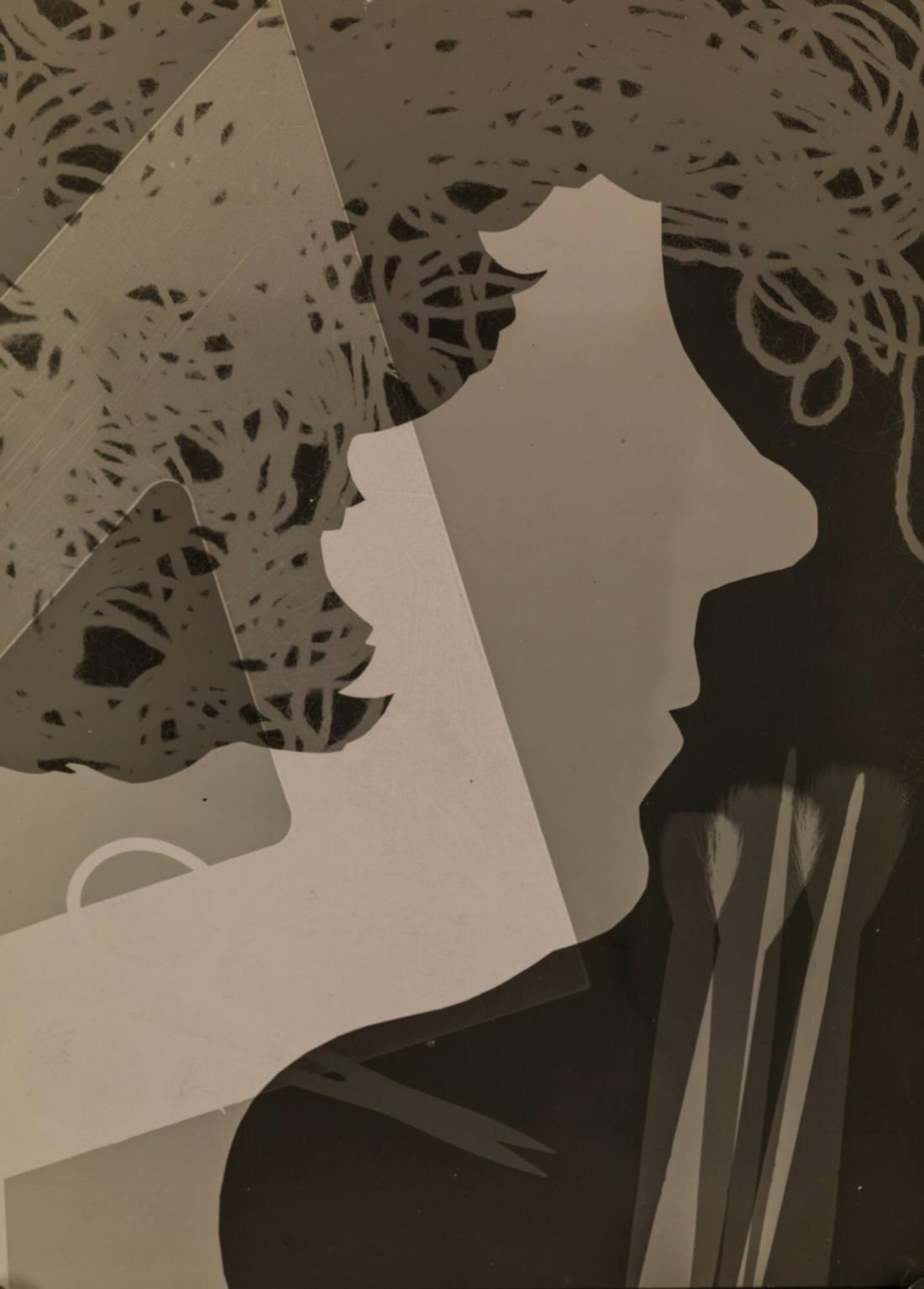 Self-portrait. Photogram