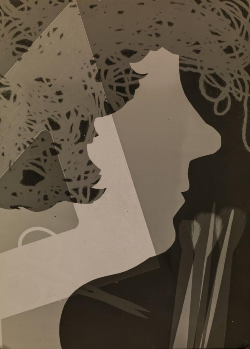 Self-portrait. Photogram