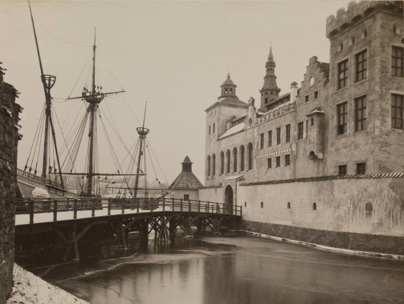 Motiv från kulisstaden "Gamla Stockholm"