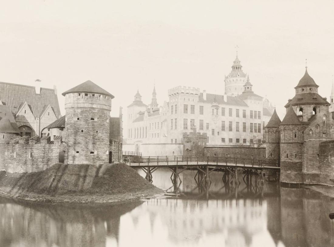 Motiv från kulisstaden "Gamla Stockholm"