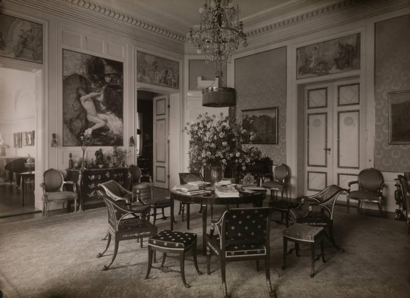 Prins Eugens slott på Valdemarsudde. Salongen