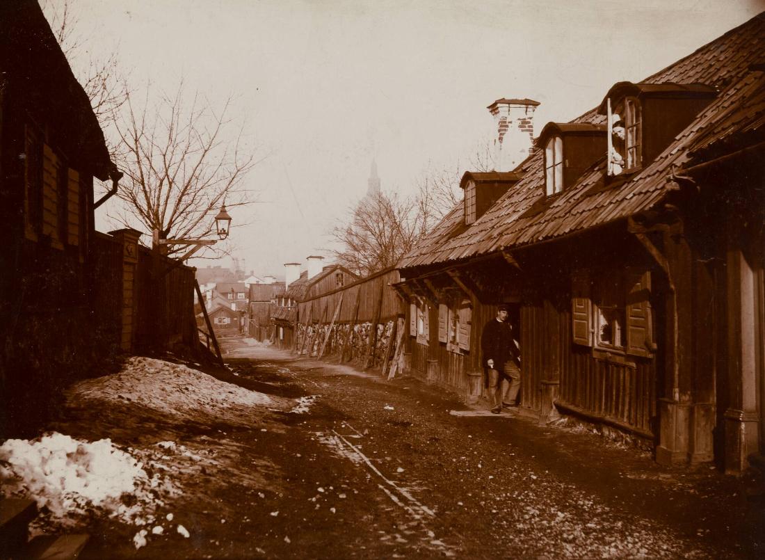 Gatuvy. Södermalm Stockholm