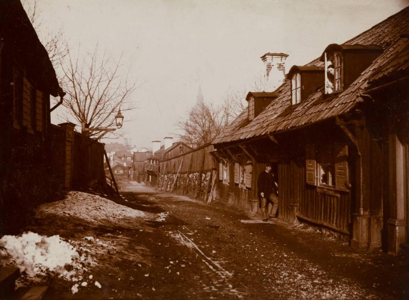 Gatuvy. Södermalm Stockholm