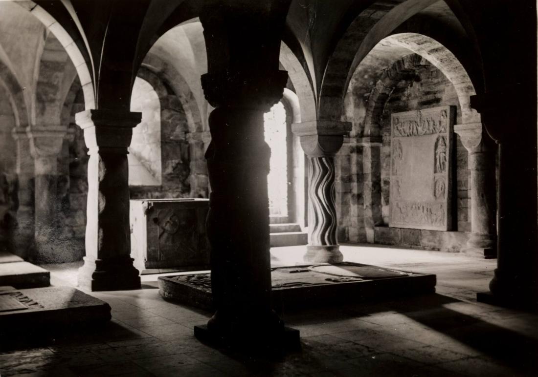 The burial vaults of the Cathedral at Lund