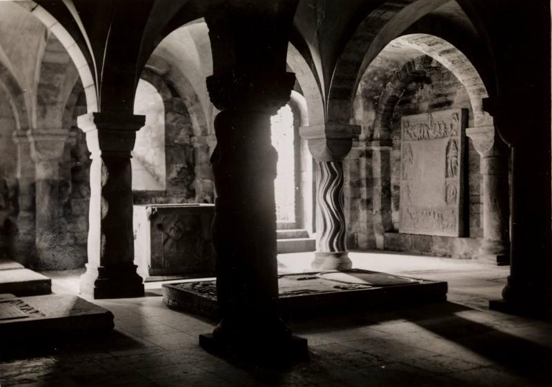 The burial vaults of the Cathedral at Lund