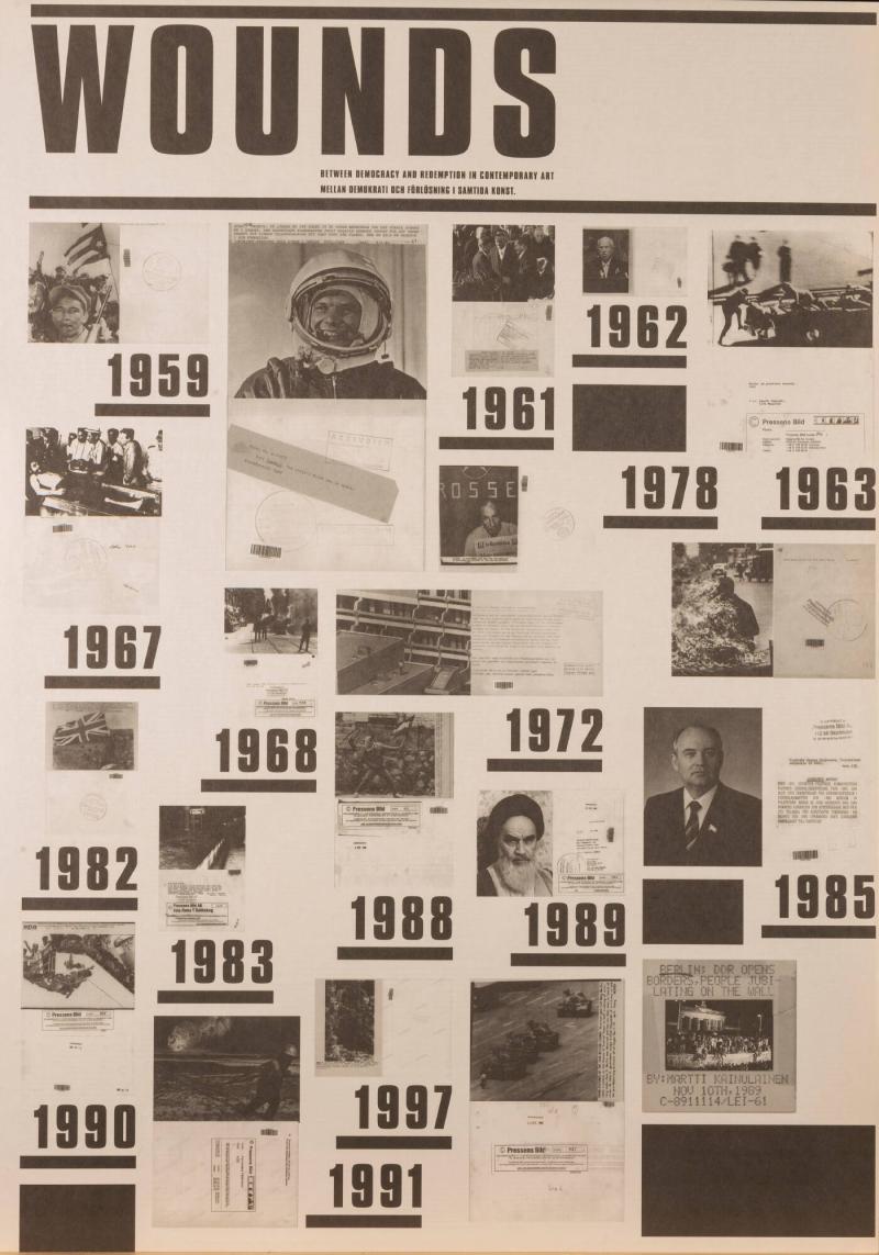 WOUNDS - mellan demokrati och förlösning i samtida konst
