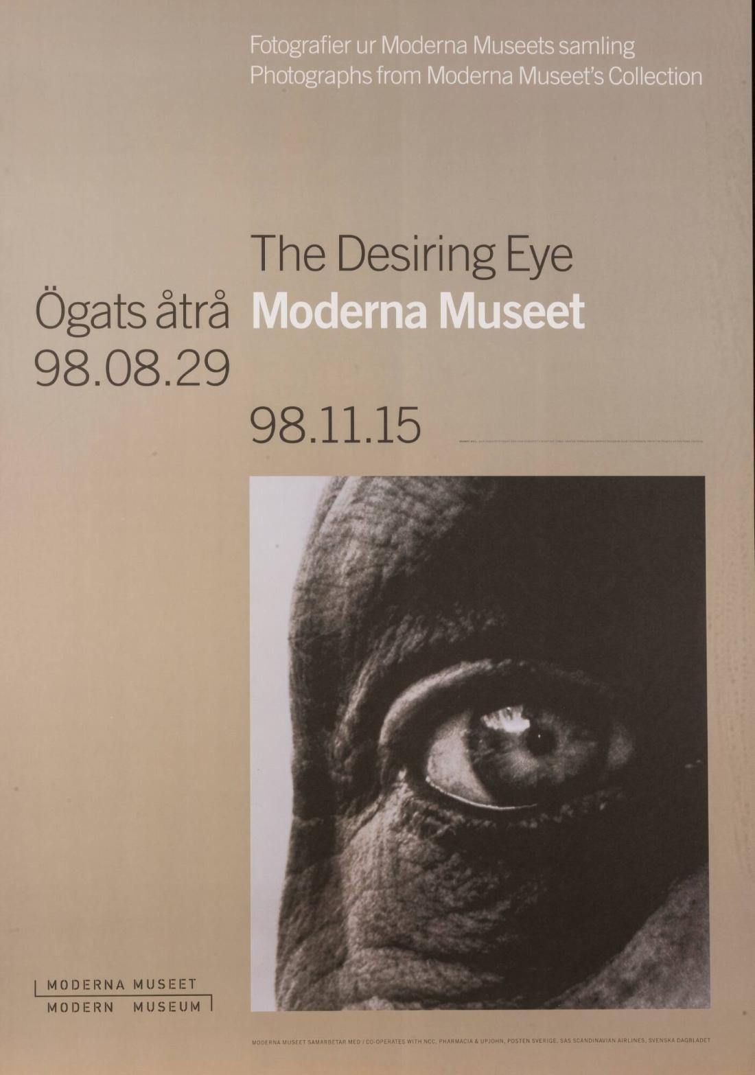 Ögats åtrå. Fotografier ur Moderna Museets samling
