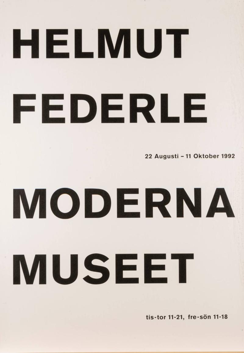 Helmut Federle
