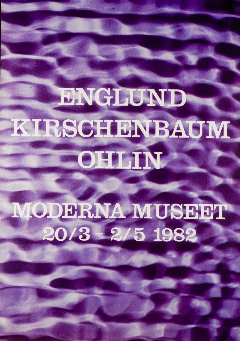 Englund, Kirschenbaum, Ohlin / Moderna Museet