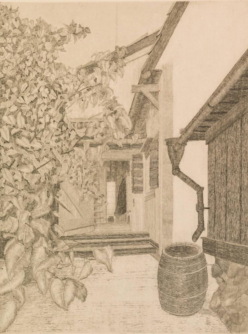 Gårdsinteriör, Stigbergsgatan 5, Stockholm