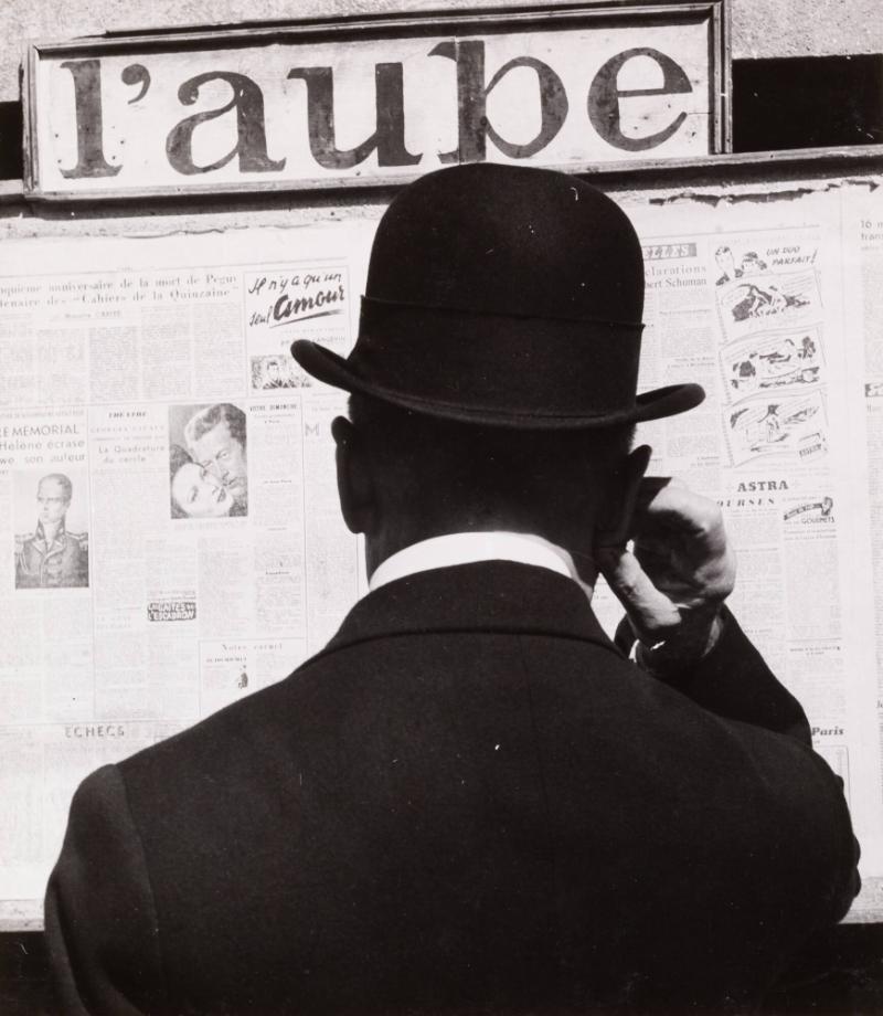 Skyltlåda vid Avenue Wagram, Paris