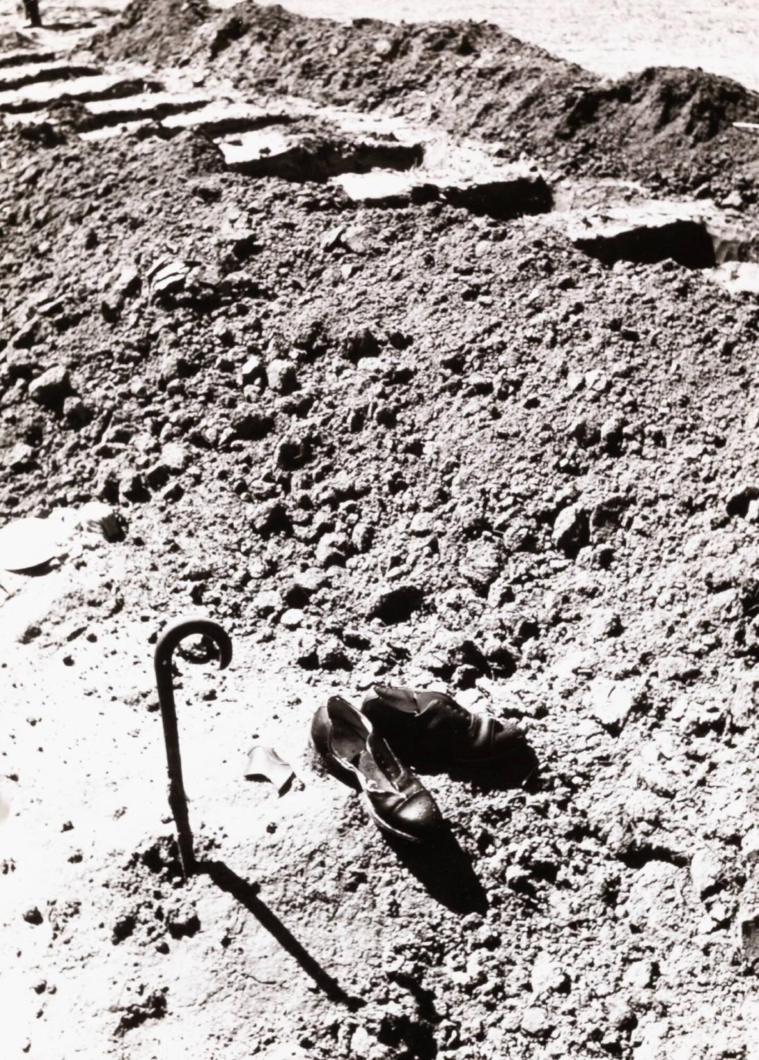 Graves for famine victims