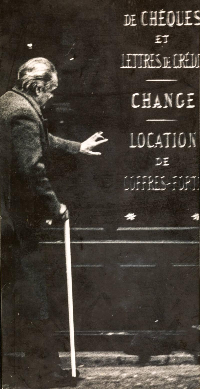 Blind man, Paris