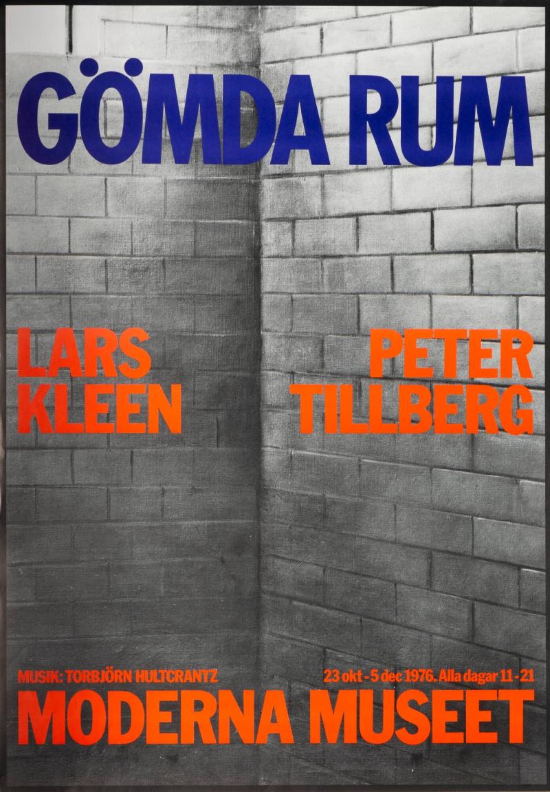Gömda rum / Lars Kleen, Peter Tillberg Musik: Torbjörn Hultcrantz Moderna Museet

