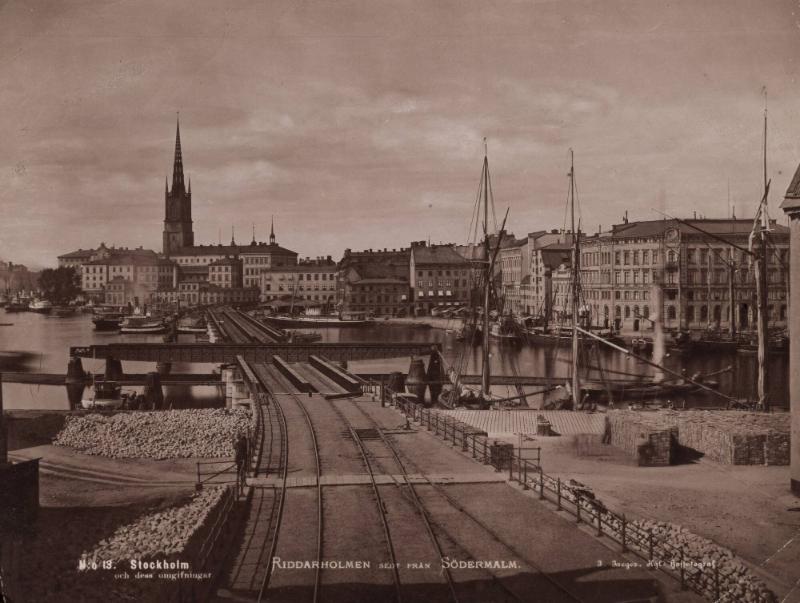 Riddarholmen sett från Södermalm