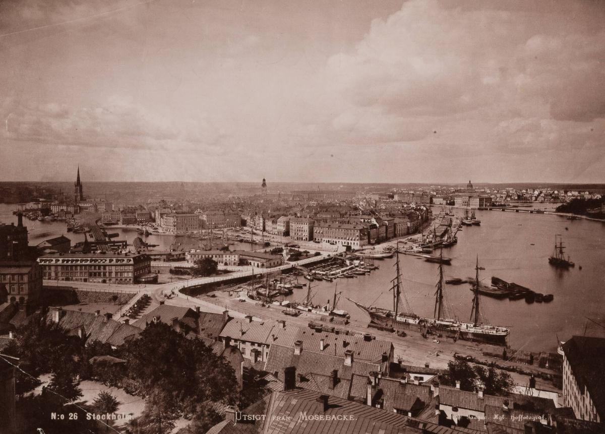 Utsikt från Mosebacke, n:o 26 Stockholm