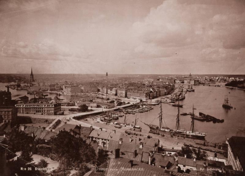 Utsikt från Mosebacke, n:o 26 Stockholm