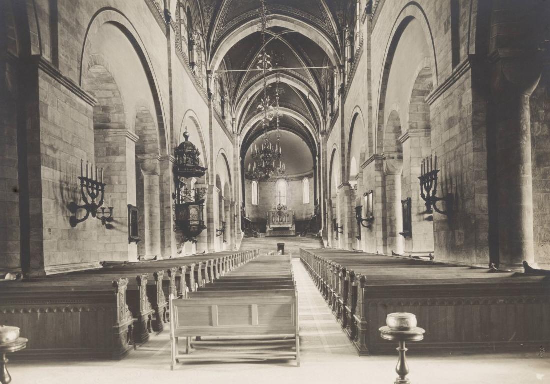 Interiör från Lunds domkyrka