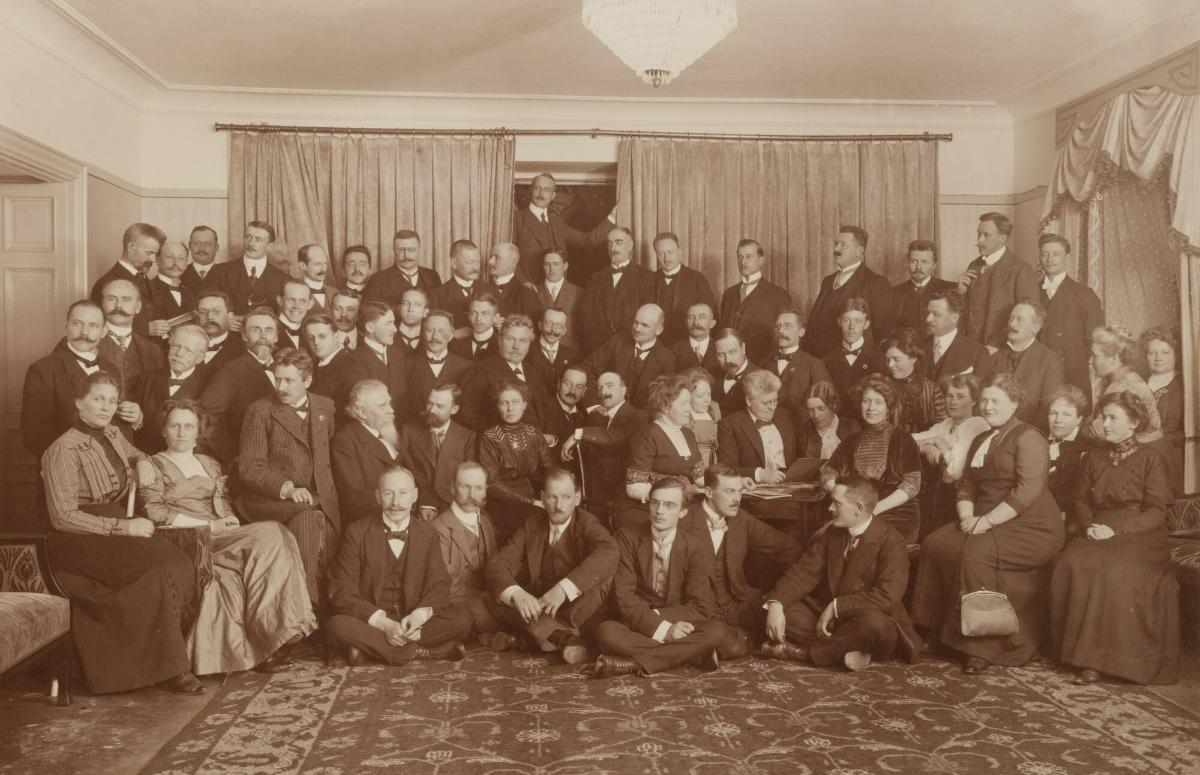 Sv. Fot. FBS. Höstsammankomst 18 okt. 1911