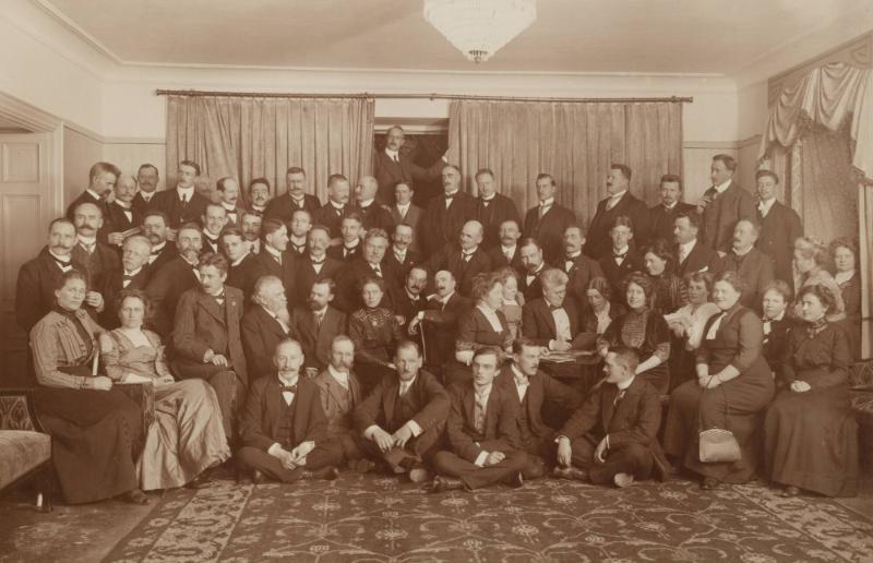 Sv. Fot. FBS. Höstsammankomst 18 okt. 1911