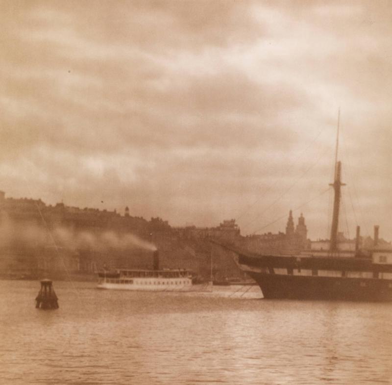 Utsikt från Skeppsholmen mot Södermalm, Stockholm