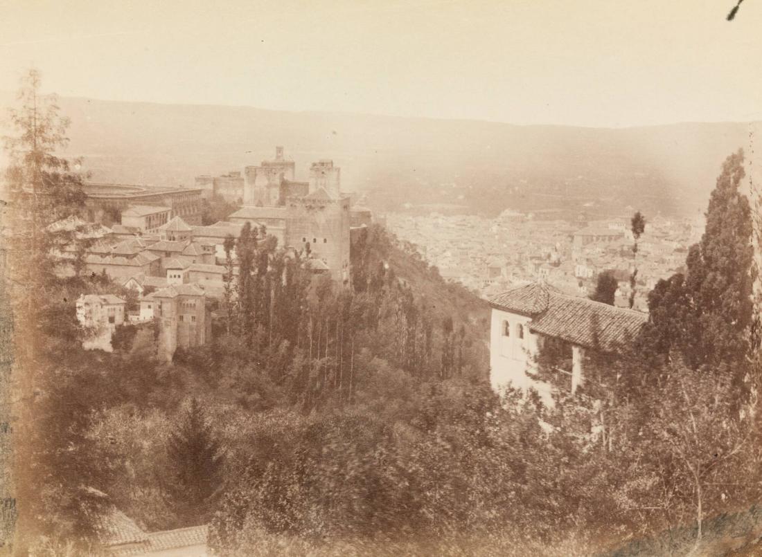 Alhambra, Generaliffe och Granada från "Jilla del Moro"