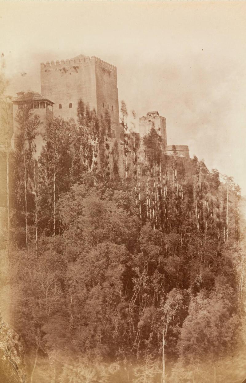 Alhambra från Darrosidan. Comares torn.