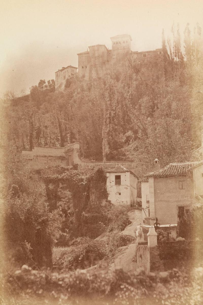 Alhambra från Darrosidan. Torre de las Damas.