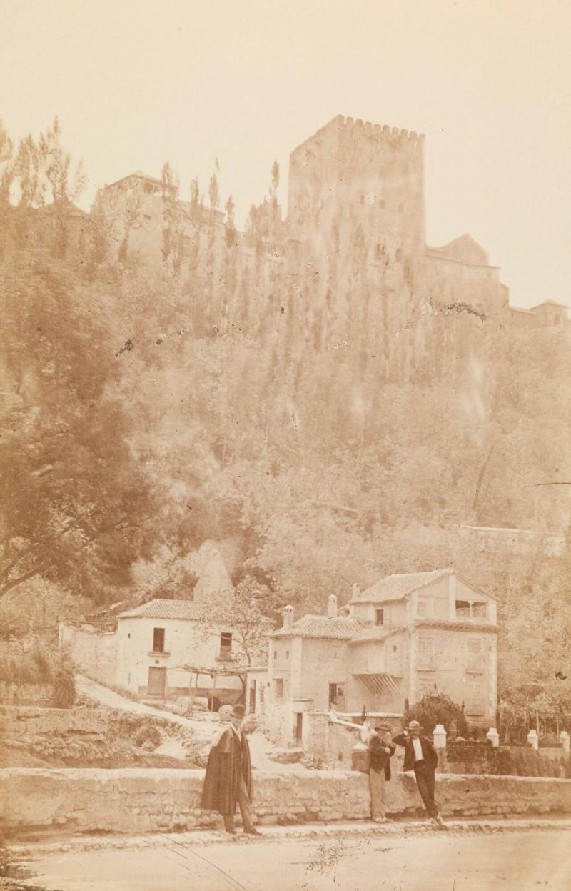 Alhambra park nerifrån Darropromenaden